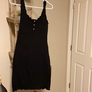 Black cocktail dress